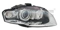 TYC Scheinwerfer Rechts für AUDI A4 Avant (8ED, B7) A4 Cabrio (8H7, B6, 8HE, B7)