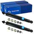 2X SACHS GASDRUCK STOßDÄMPFER SATZ HINTEN PASSEND FÜR TOYOTA RAV LINKS+RECHTS |