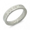 Tiffany & Co Ring - Sterlingsilber - 1837 Pinky Ring - UK Größe K - UVP 310£