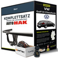 Für VW Golf IV Fliessheck Typ 1J1 Anhängerkupplung starr +eSatz 7pol uni 97- Kit