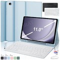 Hülle Für Samsung Galaxy Tab S10 S9 FE/S8/S7/A9+ Bluetooth QWERTZ Tastatur Maus