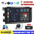 Für Smart Fortwo 451 2005-10 Autoradio DAB+ Android13 KAM GPS Carplay RDS 4+64G