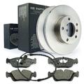 Bremsscheiben 286mm voll Bremsbeläge vorne für BMW 3 3er Compact 316i 318ti tds