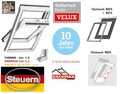 Original VELUX Dachfenster Kunststoff Thermo Energie 2/3Fach GLU GGU Eindeckrahm
