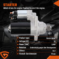 Anlasser Starter 1.8KW für VW Golf V Polo Audi A3 Skoda Fabia 1 2 Seat 1.4 1.9TD