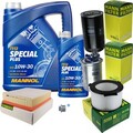 MANN-FILTER Inspektionspaket MANNOL 6L Special Plus 10W-30 für VW Transporter