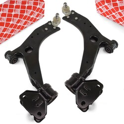 2x FEBI BILSTEIN Querlenker Vorne Unten für FORD C-Max 2 DXA Grand C-Max Focus 3