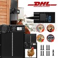 1*Automatische Hühnerstall Hühnerklappe Türöffner Hühnertür Mit Timer