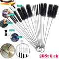 20in1 Reinigungsbürsten Set aus Nylon Rundbürste Flaschenbürste Schlauchbürste 