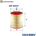 LUFTFILTER AM 465/5 FÜR MERCEDES-BENZ ATEGO/2/3 ECONIC AXOR OM904.909/917 4.2L