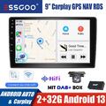 DAB+ Carplay Android 13 Autoradio GPS Nav RDS KAM Für Fiat Ducato Citroen Jumper