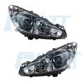 Hauptscheinwerfer H7 H1 links + rechts passend für Peugeot 308 1 ab BJ 05/2011
