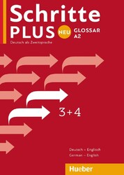 Schritte plus Neu 3+4 A2 Glossar Deutsch-Englisch - Glossary German-English 