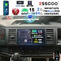 CarPlay Android15 Autoradio DAB Für VW T6 Transporter Multivan GPS Navi Chat GPT