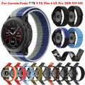 22 26mm Nylon Loop Armband Für Garmin Fenix 7 7X 6 6X Pro 5X 5 Plus 3HR 955 965 