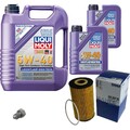 MAHLE Ölfilter 7 L LIQUI MOLY 5W-40 Leichtlauf High Tech für Audi A8 6.0 W12