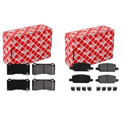 FEBI BREMSBELÄGE VORNE+HINTEN passend für Tesla Model 3 5YJ3