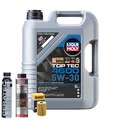 Motoröl 5W30 LIQUI MOLY Top Tec 4600 5L+HENGST Ölfilter +Spülung +Cera Tec