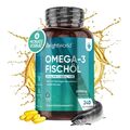 Omega 3 Fischöl - 240 Kapseln - 2000mg Hochdosiert - Herzgesundheit - Blutdruck