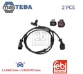 174636 ABS SENSOR DREHZAHLFÜHLER FEBI BILSTEIN 2PCS FÜR SEAT ALHAMBRA
