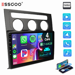 2+64GB Für VW Touran 1T1 1T2 1T3 2003-2010 Android 14 Autoradio GPS Navi CarPlay