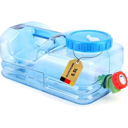 Transparenter Camping Wasserbehälter mit Hahn – 5L-22L für sicheres Trinkwasser