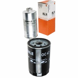 MAHLE / KNECHT Set Filterpaket Kraftstofffilter KL 5 Ölfilter OC 47
