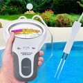 PH Wert Prüfer Digital Wasser Tester Chlor Messgerät Messer Water Aquarium Pool