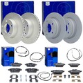 ATE BREMSSCHEIBEN + CERAMIC BELÄGE VORNE + HINTEN passend für BMW 1er E81 E87