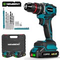 Mit 2 Akkus Für Makita Akku Schlagbohrschrauber 18V Akkuschrauber Set mit Box
