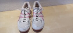 Sneaker, Damen, weiß, grau, rot, Gr.40,5, von Basics