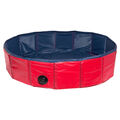 Karlie Doggy Pool blau/rot, diverse Größen, NEU