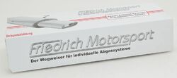 Friedrich Motorsport Gr.A Anlage für VW Beetle 5C 1.4l TSI 118kW mit Verbundlenk