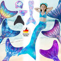 Kinder flosse Meerjungfrauen Kind Bikini Mermaid Meerjungfrau-Monoflosse Schwanz