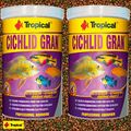 (13,80€ / L) Tropical Cichlid Gran 2x 1000ml ( 2x 1L )  farbverstärkend #