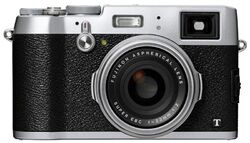 Fujifilm FinePix X100T silber wie neu, im Originalkarton #X33090