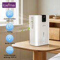 LOEFME Luftentfeuchter Elektrisch Ultra Leiser Raumentfeuchter 2.8L Schlafmodus