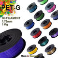 3D Filament 1,75mm PETG Glattes Filament 3D Drucker Printer Spule Rolle 1kg/Roll