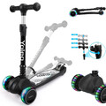 LED Räder Kinderroller Scooter Dreiradscooter Roller Tretroller Cityroller NEU