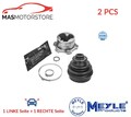 GELENK ANTRIEBSWELLE PAAR MEYLE 100 498 0227 2PCS I FÜR AUDI A4 B5,A6 C5,8D2