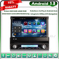Android 13.0 8-Kern 64GB 1 Din Abnehmbare Autoradio GPS Navi CarPlay DVD DAB+ BT