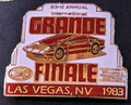 Winston 23. Annual International Grande Finale 1983 Pin-Knopf