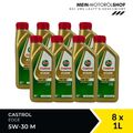 Castrol Edge 5W-30 M BMW Mercedes MB 229.31 229.51 ACEA C3 8x1 Liter = 8 Liter