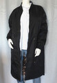 2in1 Oversized Bomberjacke lang Wende Jacke Mantel Schwarz Leo Gr.M 38,40,42 Neu