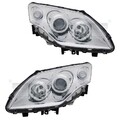 Scheinwerfer Set links & rechts Chrom H7/H7 für Renault Laguna III Grandtour