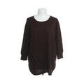 Peter Hahn, Strickpullover, Größe: 48, Rot, Einfarbig, Feinstrick, Damen #LEX