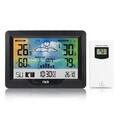 Funk Wetterstation Thermometer Hygrometer Farbdisplay Innen-Außen DigitaleWecker