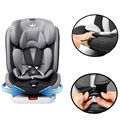 Auto kindersitz Gruppe (9-36KG ) ISOFIX 360° drehbar 0 -12 Jahre 5-Punkt-Gurt