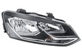 Scheinwerfer für VW Polo V 6R Van 2014 - 2022 Rechts Hella 1Eb012034-021