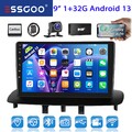 DAB+ Für Renault Megane3 2008-14 Autoradio 32G Android13 Apple CarPlay BT FM KAM